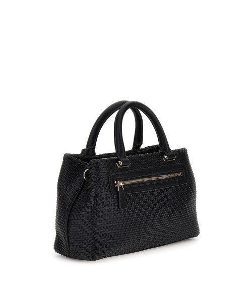 **Meta Title:** Buy GUESS Phaedra Black Satchel - Stylish & Chic